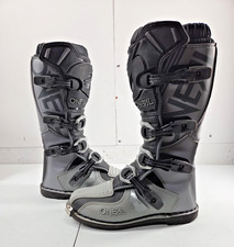 O'Neal Element Boot Motocross Racing Adult Size 9 Boots 0332-409 Gray Black