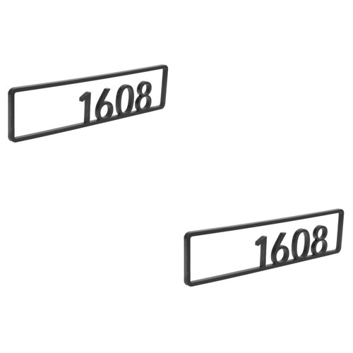 Set panneau numéro de - of,