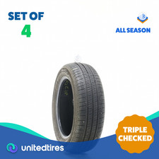 Set of (4) Used 185/60R15 Nexen N'Priz AH5 84T - 7.5/32