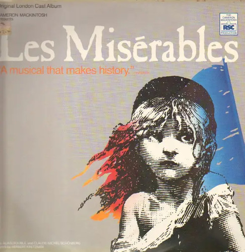 2xlp les misérables alain - 2xlp,