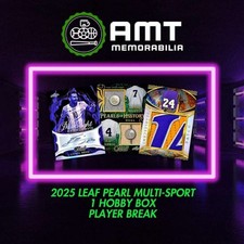 George Carlin 2025 Leaf Pearl Multi-Sport Half Case 1X Box Break #27
