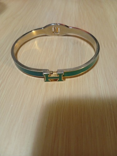 Bracelet vert foncé doré - foncé, et