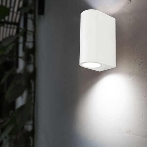 Aluminium lampe murale - murale, blanc