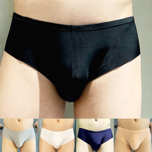 Slip homme soie glacée - homme, en