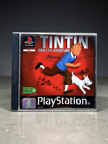 Tintin objectif aventure ps1 - tintin,