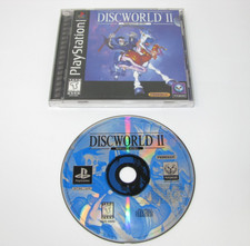 Discworld II: Mortality Bytes (Sony PlayStation 1 PS1, 1997) COMPLETE w/ Reg