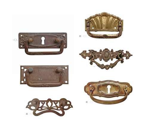 Ferrure pour meubles antique - ferrure,