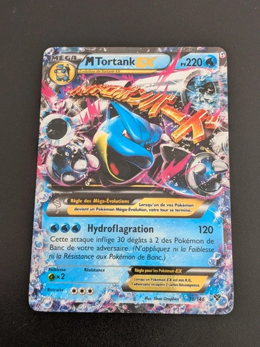 Carte pokémon mega tortank - carte,
