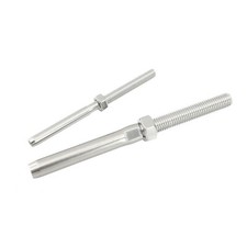 Lag Stud Swage Cable Railing 316 A4 Stainless Steel Turnbuckle Wire Tensioner