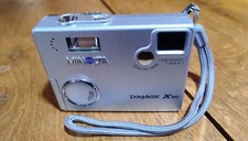 Appareil photo numérique ultra vintage rare MINOLTA DIMAGE X20, 2Mp, Japon 2003