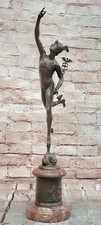 16.75 " H Bronze Statue Of