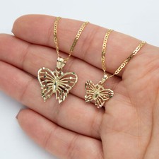 Pendentif Collier Papillon En