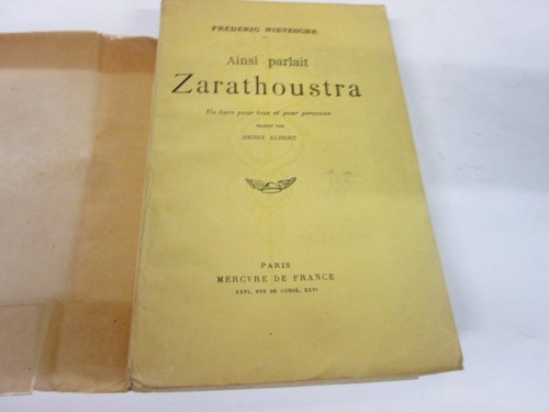Ainsi parlait zarathoustra - ainsi,
