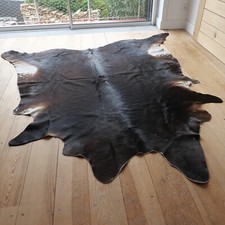 Vintage Design Genuine Cowhide Living Room Rug 1970