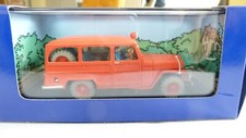 JEEP des Pompiers - Voiture Tintin HERGE N°27 - Neuf boite bleu + certificat