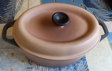 Cocotte ovale en fonte