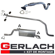 Echappement silencieux pour Chevrolet Aveo 1.2 7049