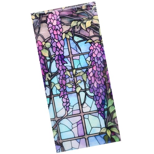 Vitrail film pour porte - vitrail,