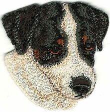 2" x 2" Jack Russell Terrier Dog Breed Portrait Embroidery Patch