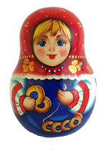 Culbuto - Poupée russe avec grelot - Cadeau Russe peint par Vladimirova