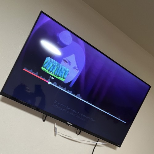 Black flat screen - flat, /