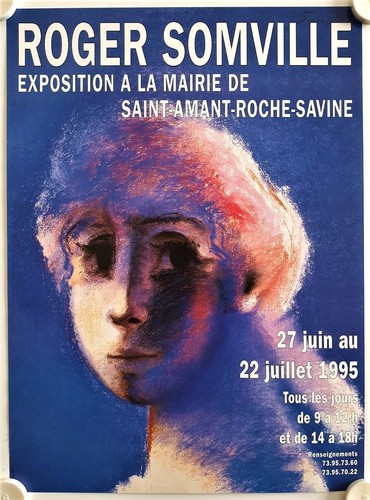 Affiche roger somville 1995 - roger,