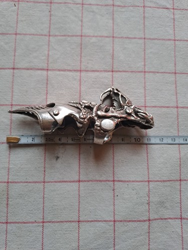 Bague armure dragon - armure, articulé