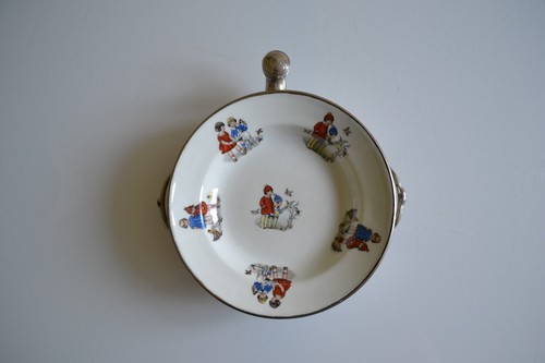 Assiette bouillie ancienne - assiette, à