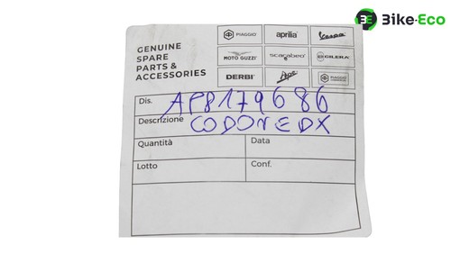 Coque arrière droite - , aprilia