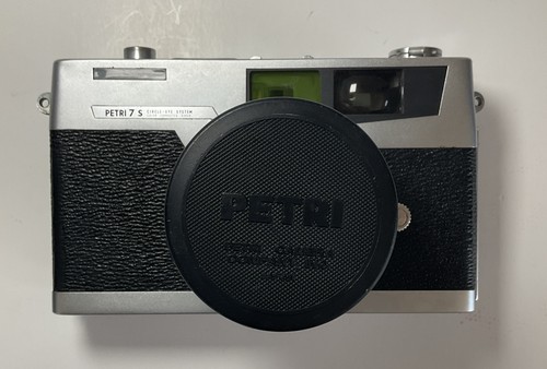 Vintage petri green eye - 7s,