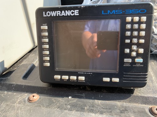 Lowrance lms 350 - lowrance, fishfinder