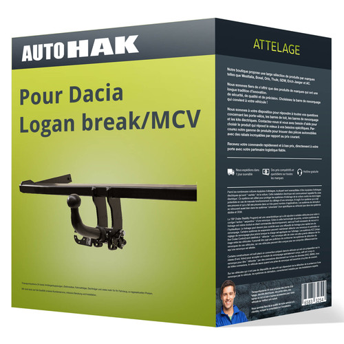 Attelage pour dacia - attelage, logan