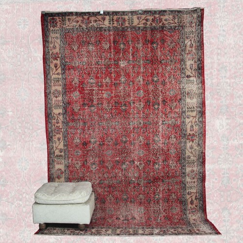 Tapis oushak rouge - tapis,