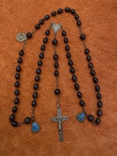 Grand chapelet vintage argent