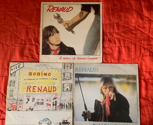 Lot vyniles 33t renaud - de,