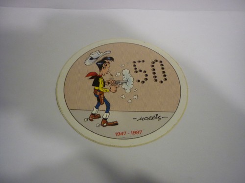 Autocollant lucky lucke - autocollant,