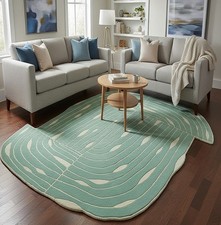 Tapis moderne touffeté à la