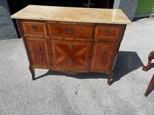 Antique French Marble Top Commode