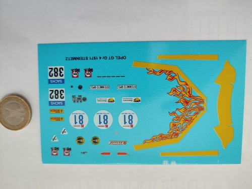 Decalcomanie decals opel gr - opel, gt