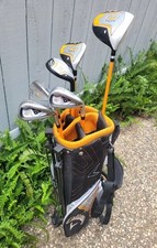 RH CALLAWAY XJ Hot JUNIOR Golf SET 47"-53" TALL W/ Stand BAG