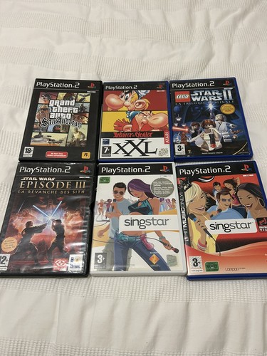 Lot jeux ps2 gta - lot,