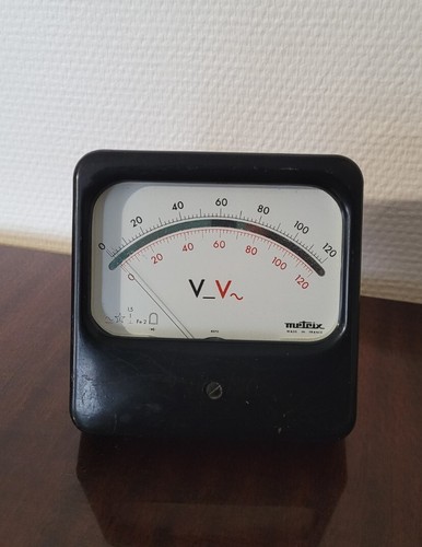 Ancien metrix voltmètre 4570 - ancien,