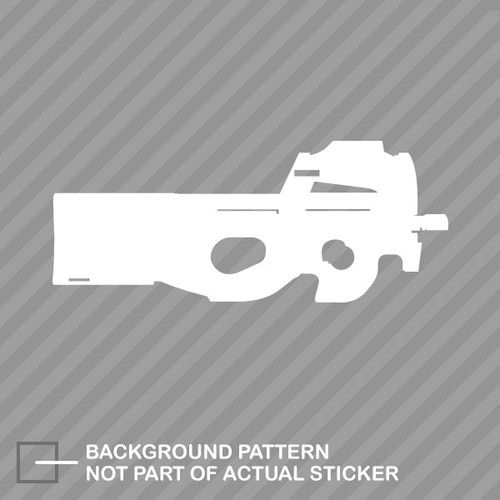 P90 sticker decal vinyl 90 - sticker,