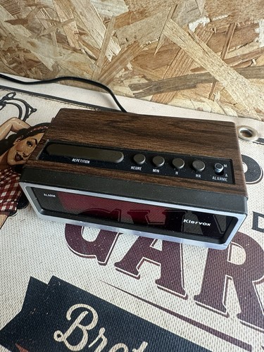 Réveil vintage klervox s - réveil, 70’s