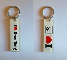 porte-clés J’aime le Grau Roig, station de ski (pc)