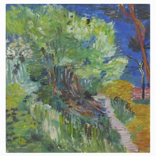 Ancien tableau huile sur - ancien, À