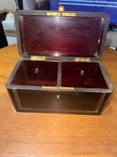 Napoleon III Veneer Tea Box to Restore Ball Style