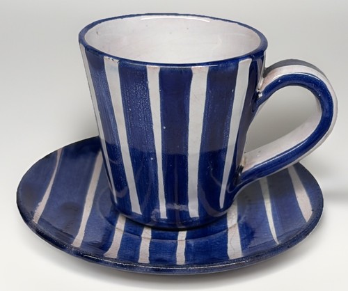Rare blue coffee cup - blue,