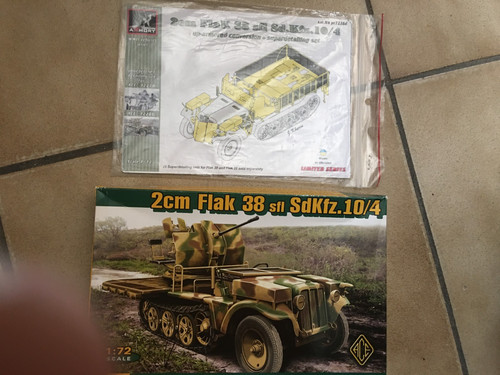 Maquette ace model - 1/72,