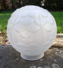 GLOBE DE LUMINAIRE ART DÉCO